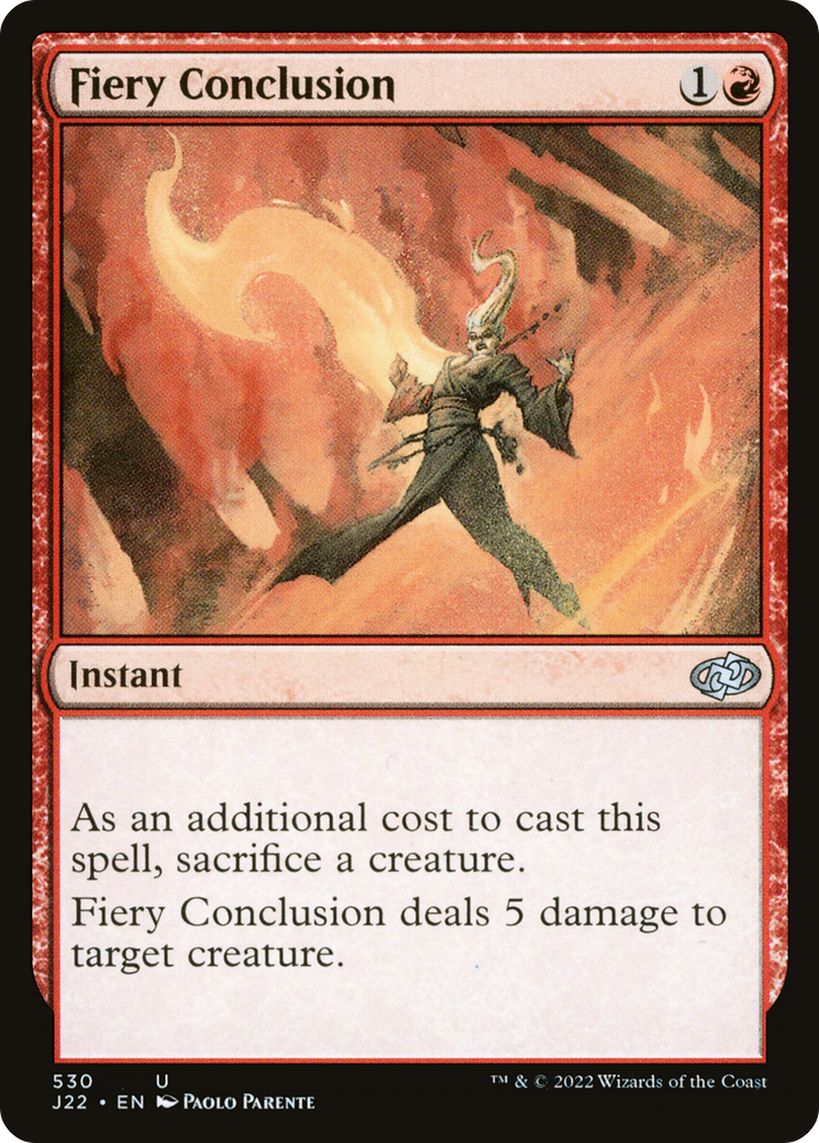 Magic: The Gathering - Fiery Conclusion - Jumpstart 2022