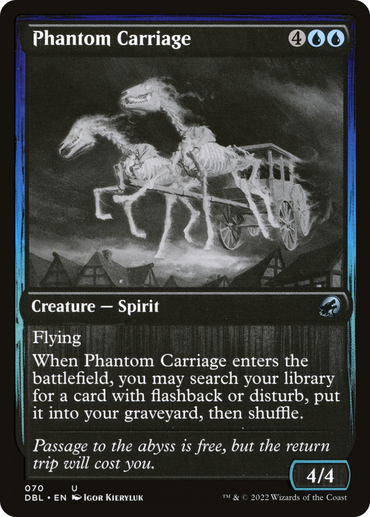 Magic: The Gathering - Phantom Carriage - Innistrad: Double Feature