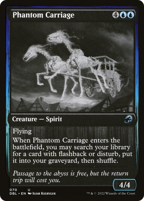 Magic: The Gathering - Phantom Carriage Foil - Innistrad: Double Feature