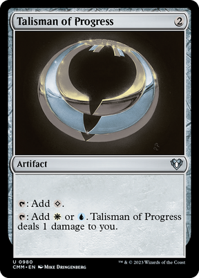Magic: The Gathering - Talisman of Progress - Commander Masters