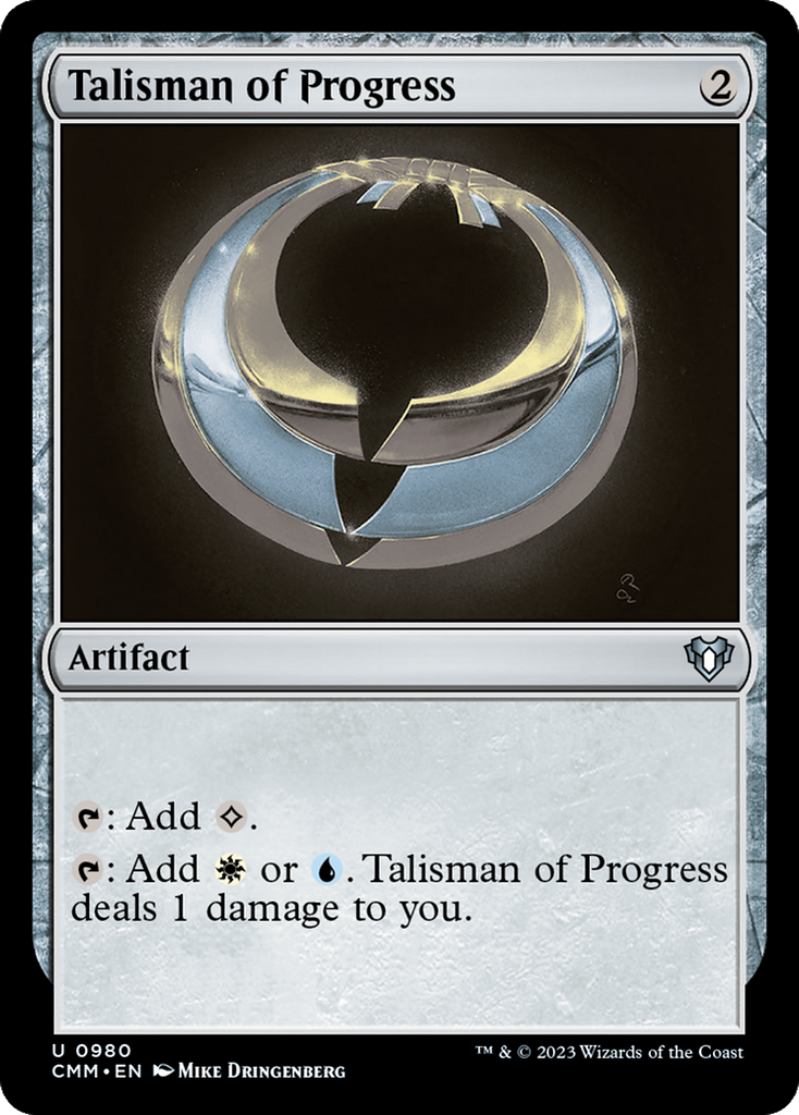 Magic: The Gathering - Talisman of Progress - Commander Masters