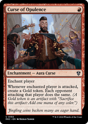 Magic: The Gathering - Curse of Opulence - Murders at Karlov Manor Commander