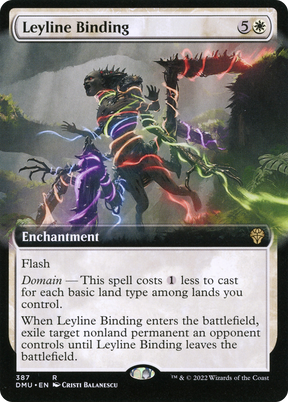 Magic: The Gathering - Leyline Binding Foil - Dominaria United