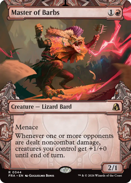 Magic: The Gathering - Master of Barbs Foil - Reality Fracture