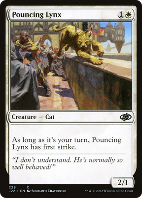Magic: The Gathering - Pouncing Lynx - Jumpstart 2022