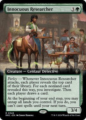 Magic: The Gathering - Innocuous Researcher - Murders at Karlov Manor Commander