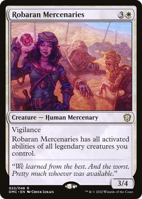 Magic: The Gathering - Robaran Mercenaries Foil - Dominaria United Commander