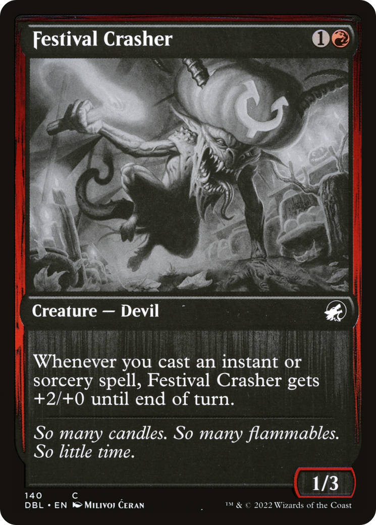 Magic: The Gathering - Festival Crasher Foil - Innistrad: Double Feature