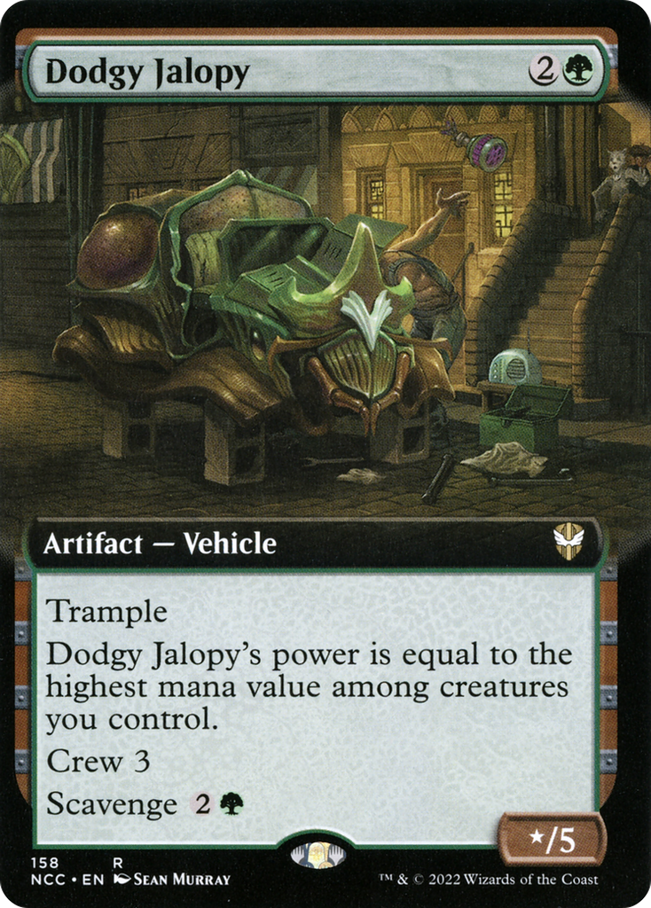 Magic: The Gathering - Dodgy Jalopy - New Capenna Commander