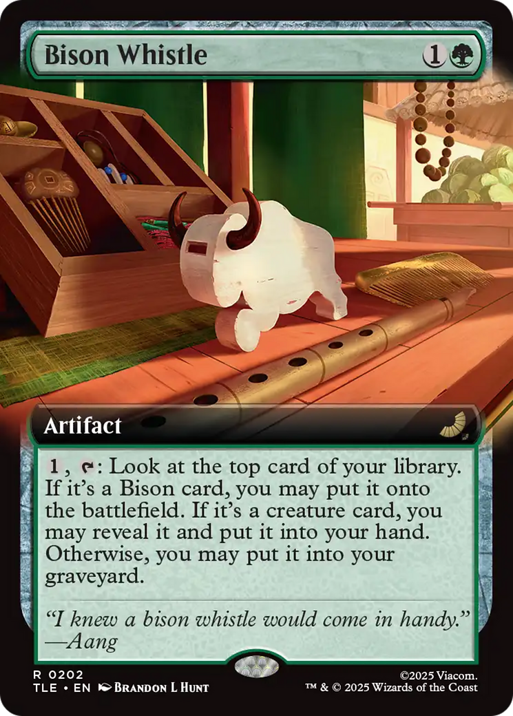 Magic: The Gathering - Bison Whistle - Avatar: The Last Airbender Eternal