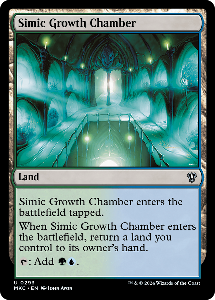 Magic: The Gathering - Simic Growth Chamber - Murders at Karlov Manor Commander
