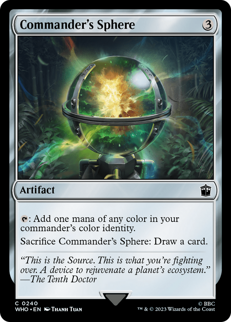Magic: The Gathering - Commander's Sphere - Doctor Who
