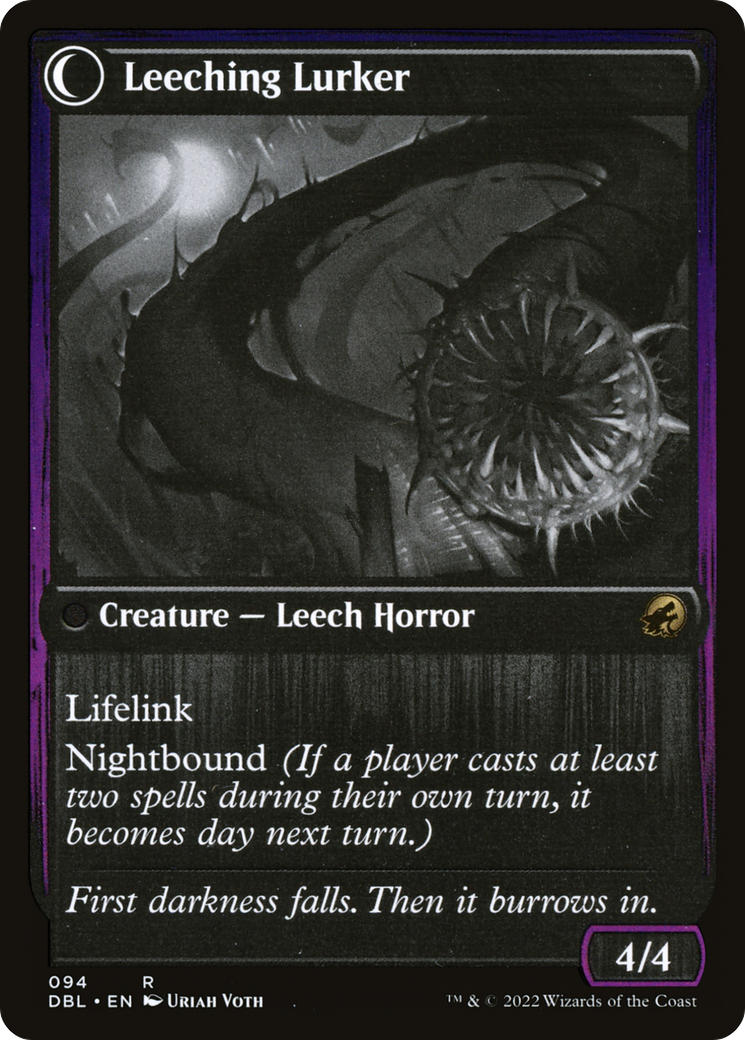 Magic: The Gathering - Curse of Leeches // Leeching Lurker - Innistrad: Double Feature