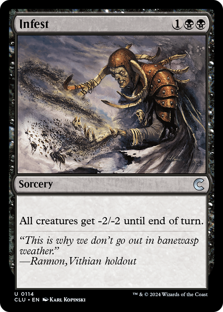 Magic: The Gathering - Infest - Ravnica: Clue Edition