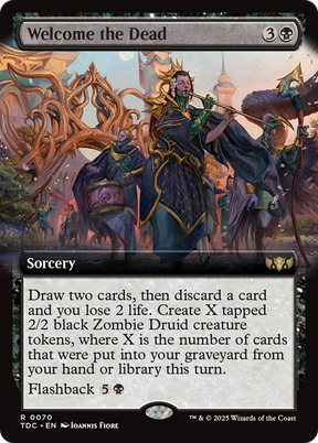 Magic: The Gathering - Welcome the Dead - Tarkir: Dragonstorm Commander