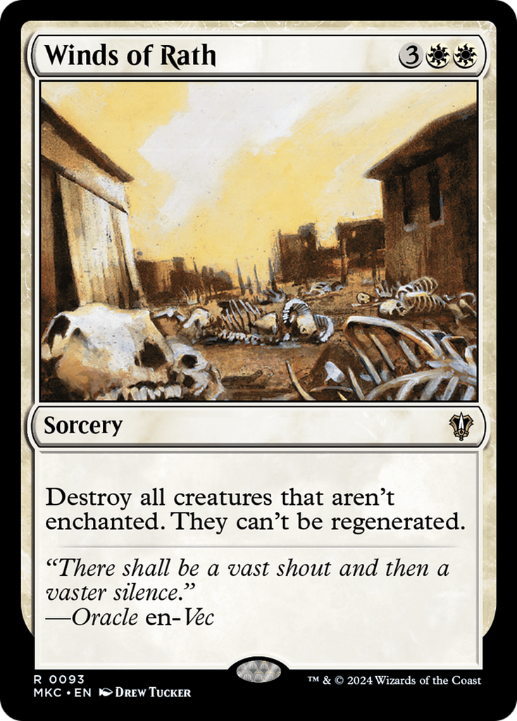 Magic: The Gathering - Winds of Rath - Murders at Karlov Manor Commander