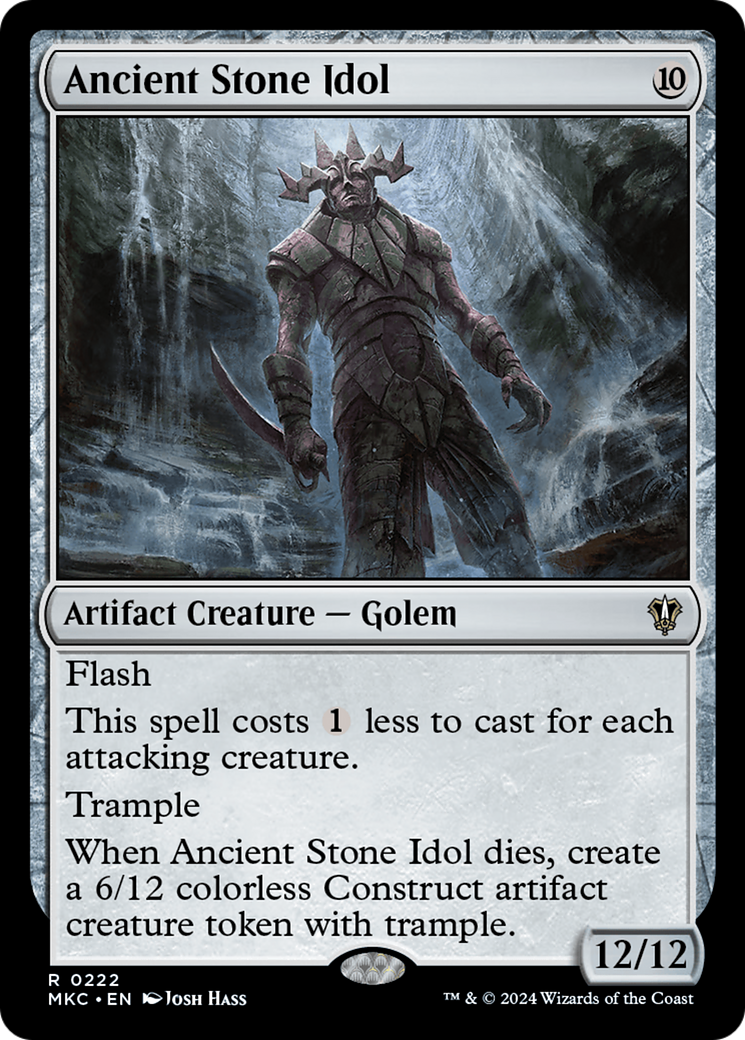 Magic: The Gathering - Ancient Stone Idol - Murders at Karlov Manor Commander