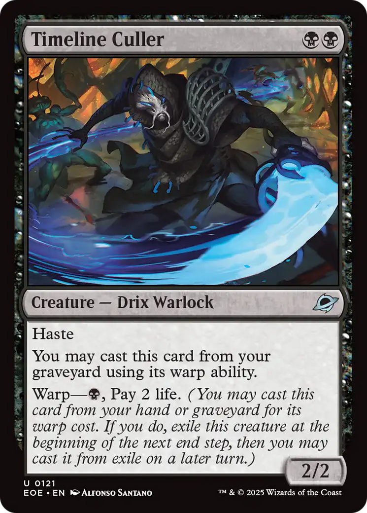 Magic: The Gathering - Timeline Culler Foil - Edge of Eternities
