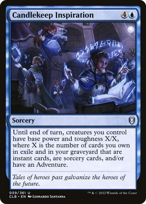 Magic: The Gathering - Candlekeep Inspiration - Commander Legends: Battle for Baldur's Gate
