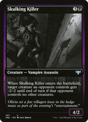 Magic: The Gathering - Skulking Killer Foil - Innistrad: Double Feature