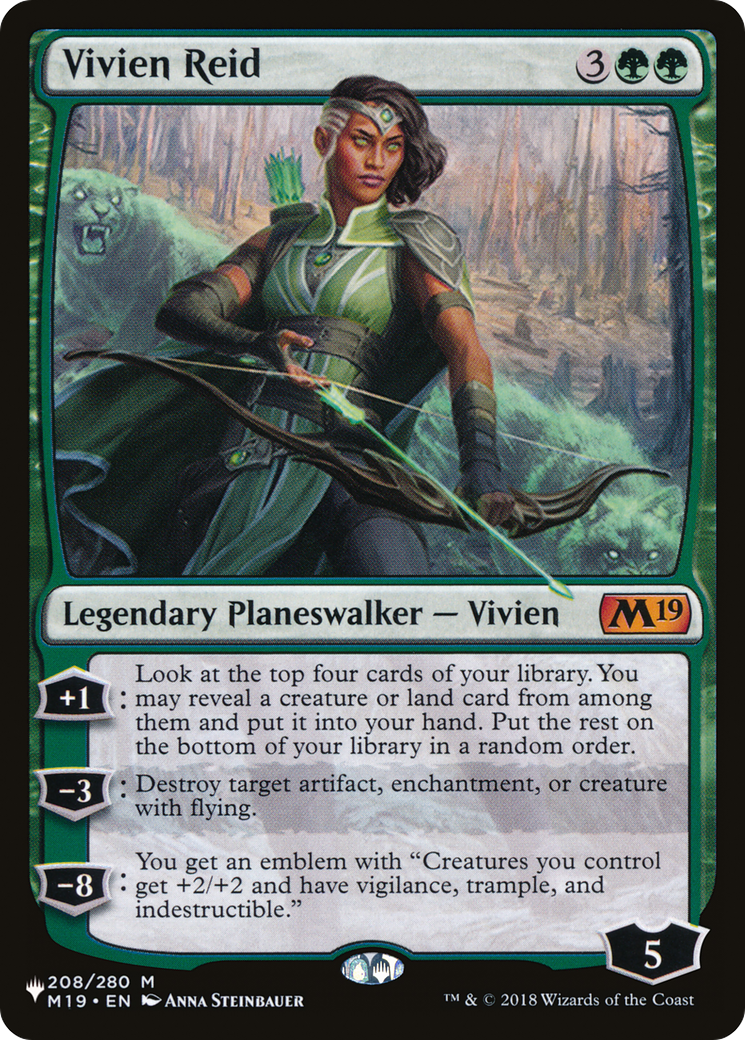 Magic: The Gathering - Vivien Reid - The List