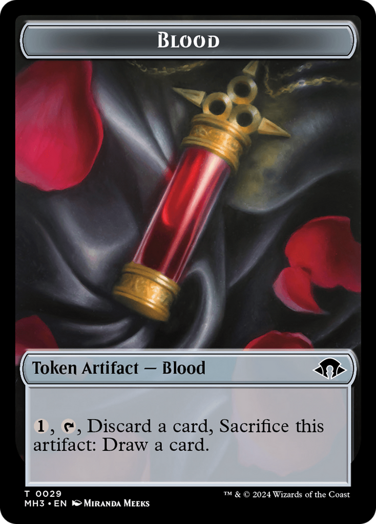 Magic: The Gathering - Blood Token - Modern Horizons 3 Tokens