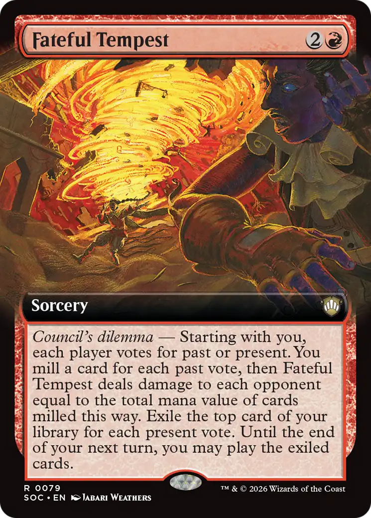 Magic: The Gathering - Fateful Tempest - Secrets of Strixhaven Commander