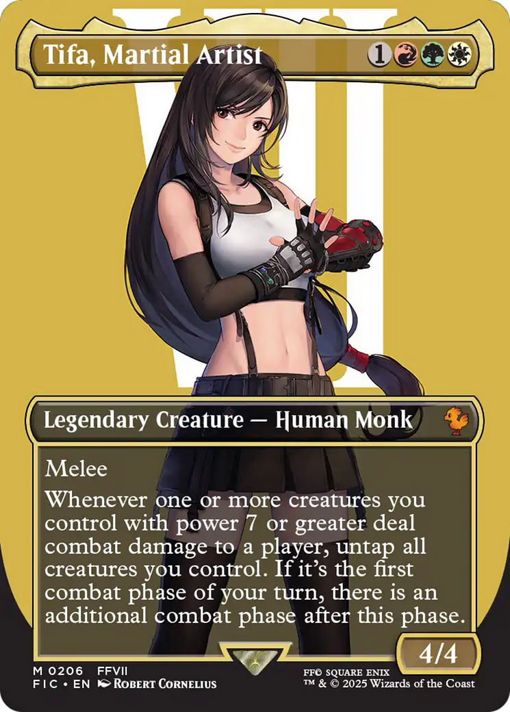 Magic: The Gathering - Tifa, Martial Artist - Final Fantasy Commander