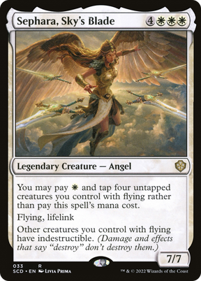 Magic: The Gathering - Sephara, Sky's Blade - Starter Commander Decks