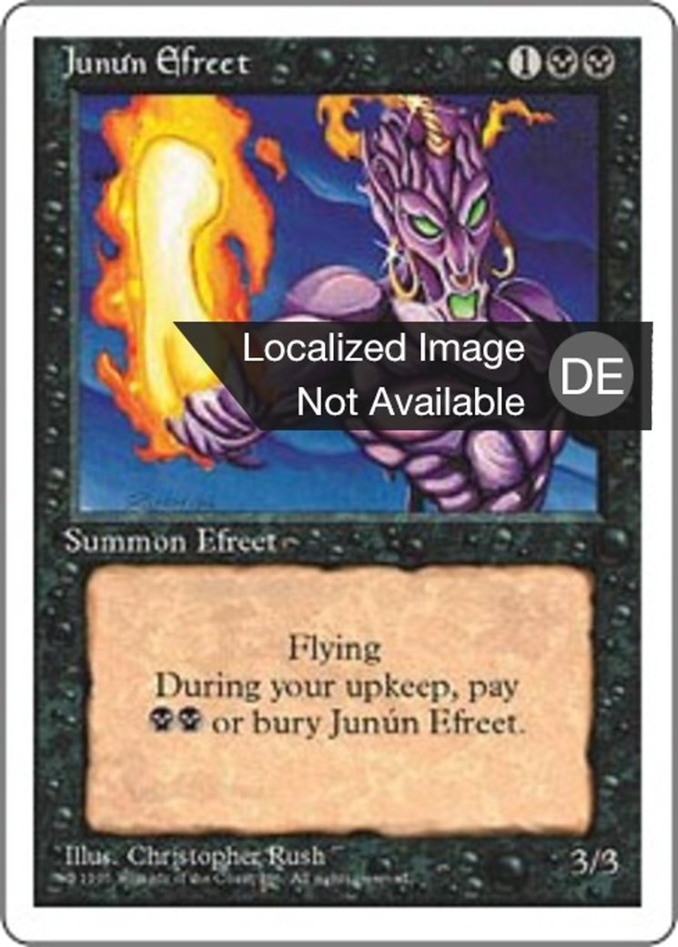 Magic: The Gathering - Junún Ifrit - Fourth Edition