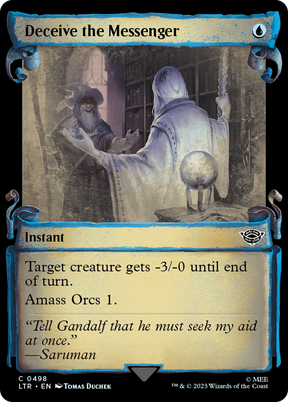 Magic: The Gathering - Deceive the Messenger Foil - The Lord of the Rings: Tales of Middle-earth