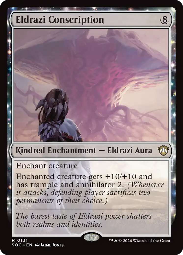 Magic: The Gathering - Eldrazi Conscription - Secrets of Strixhaven Commander