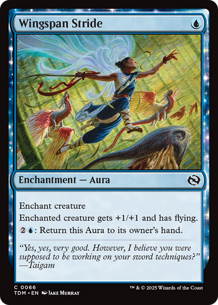 Magic: The Gathering - Wingspan Stride Foil - Tarkir: Dragonstorm
