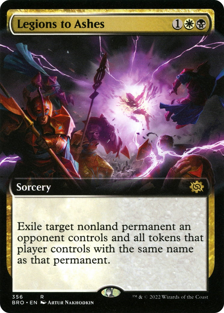 Magic: The Gathering - Legions to Ashes Foil - The Brothers' War