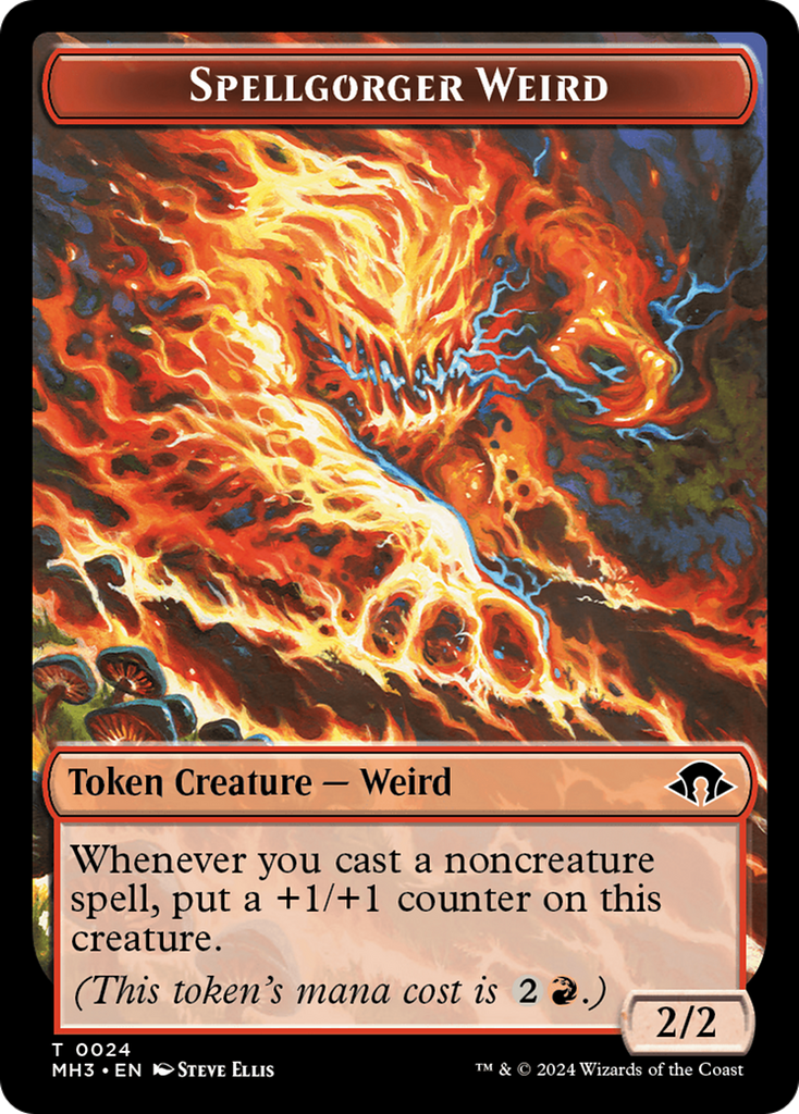 Magic: The Gathering - Spellgorger Weird Token - Modern Horizons 3 Tokens