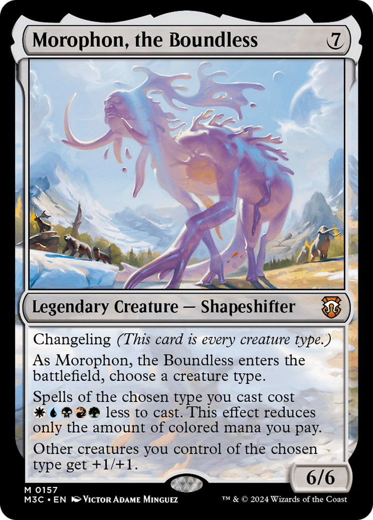 Magic: The Gathering - Morophon, the Boundless - Modern Horizons 3 Commander