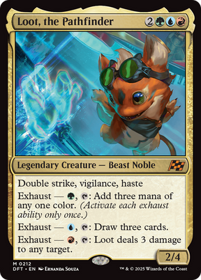 Magic: The Gathering - Loot, the Pathfinder Foil - Aetherdrift