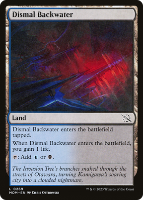 Magic: The Gathering - Dismal Backwater Foil - March of the Machine