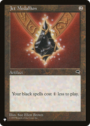 Magic: The Gathering - Jet Medallion - The List