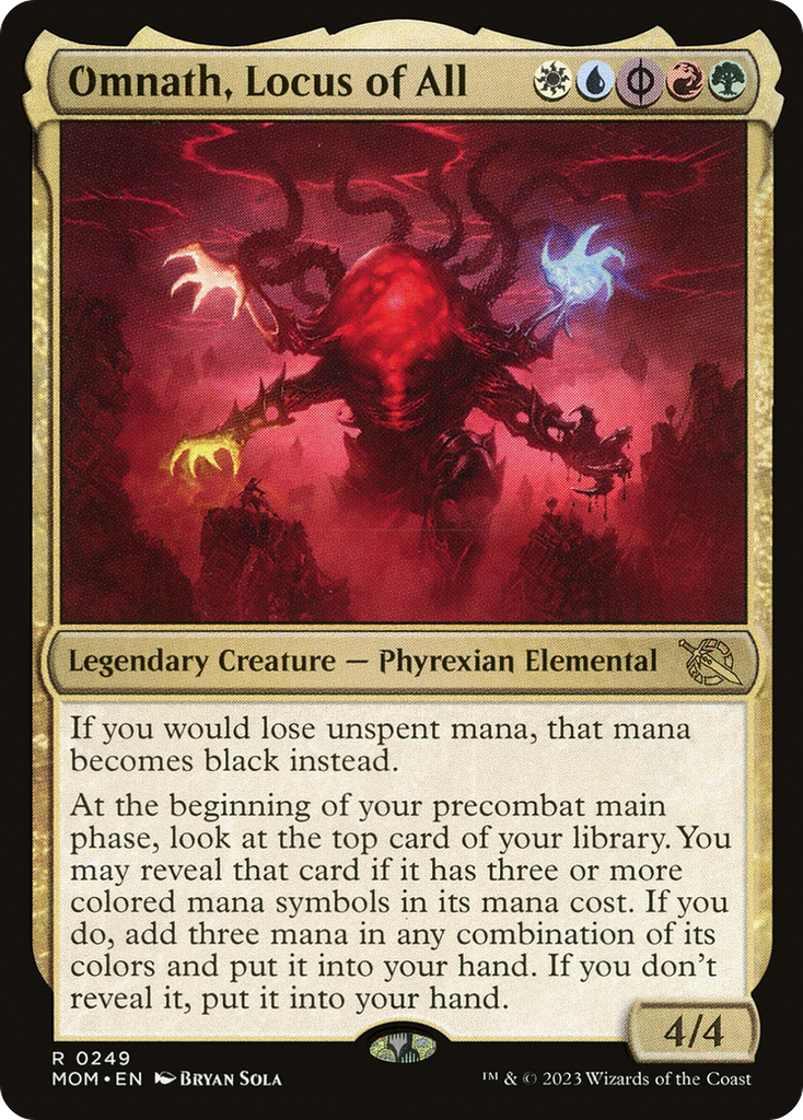 Magic: The Gathering - Omnath, Locus of All - March of the Machine