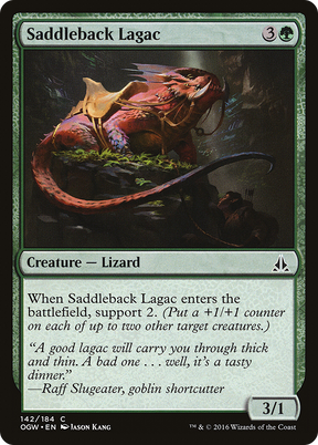 Magic: The Gathering - Saddleback Lagac Foil - Oath of the Gatewatch