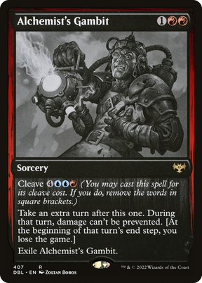 Magic: The Gathering - Alchemist's Gambit Foil - Innistrad: Double Feature