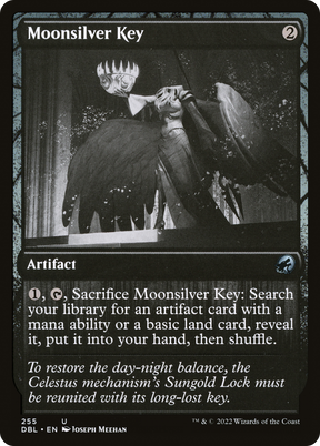 Magic: The Gathering - Moonsilver Key Foil - Innistrad: Double Feature
