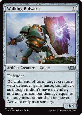 Magic: The Gathering - Walking Bulwark - Tarkir: Dragonstorm Commander