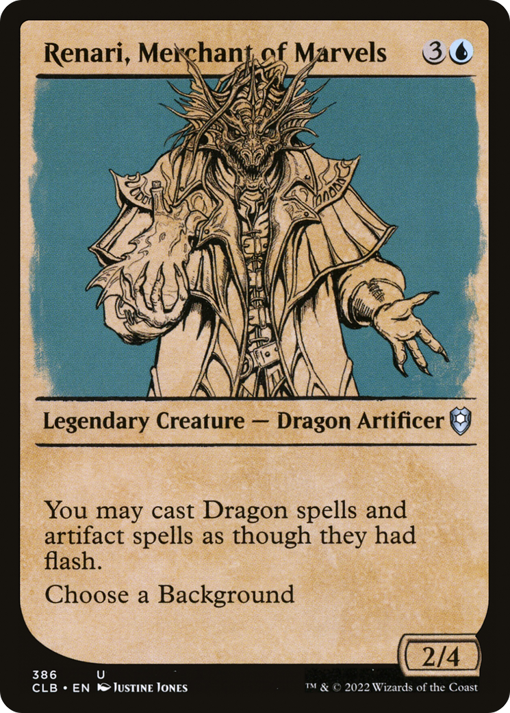 Magic: The Gathering - Renari, Merchant of Marvels - Commander Legends: Battle for Baldur's Gate