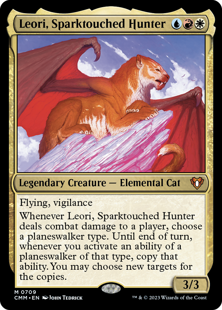 Magic: The Gathering - Leori, Sparktouched Hunter - Commander Masters
