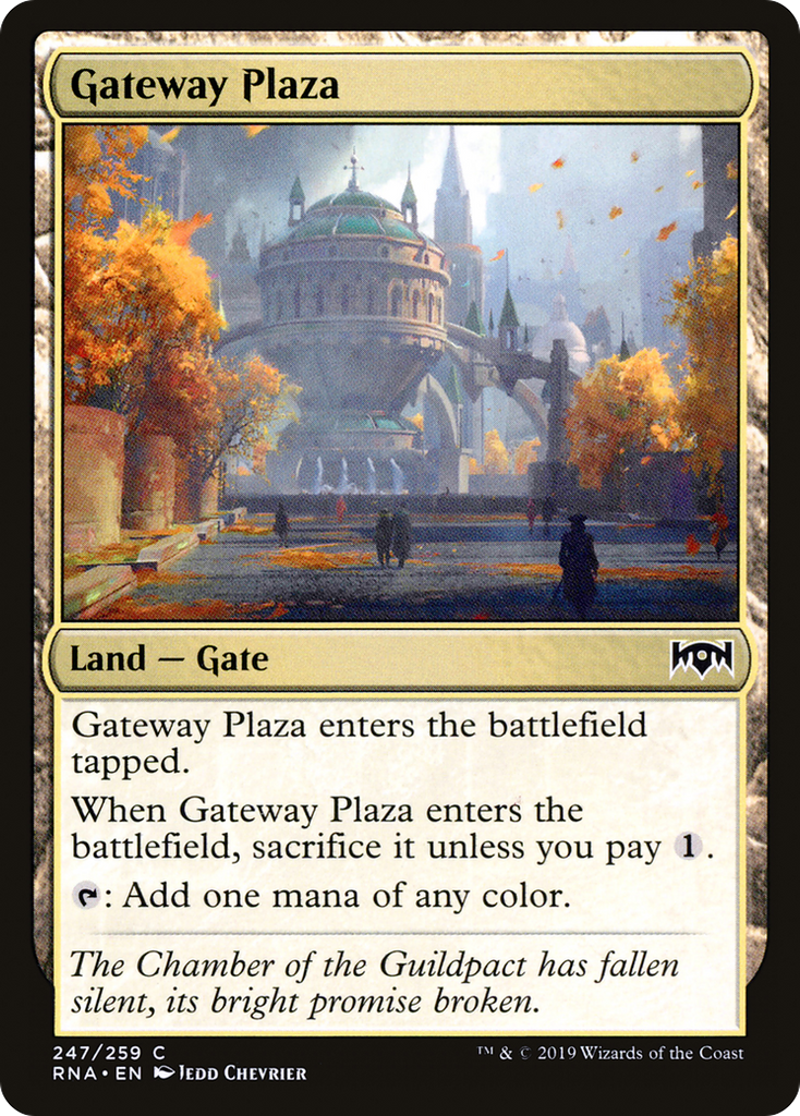 Magic: The Gathering - Gateway Plaza Foil - Ravnica Allegiance