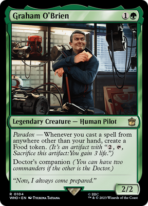 Magic: The Gathering - Graham O'Brien - Doctor Who
