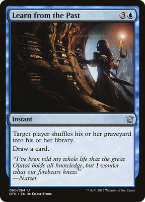 Magic: The Gathering - Learn from the Past Foil - Dragons of Tarkir