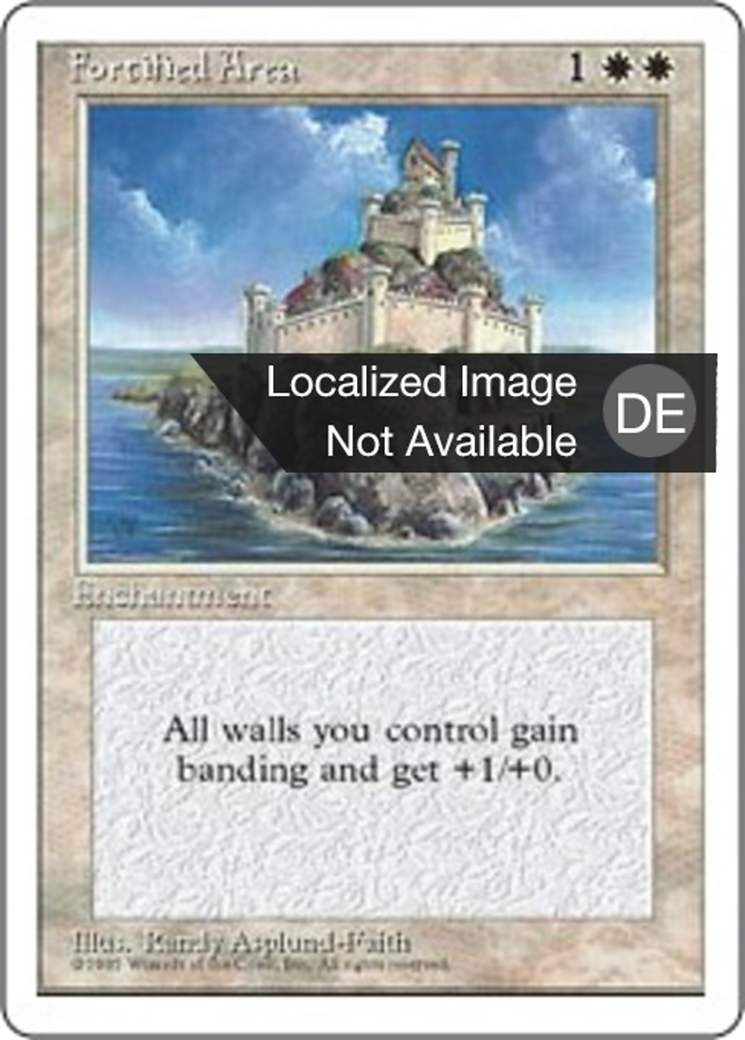 Magic: The Gathering - Befestigtes Gebiet - Fourth Edition